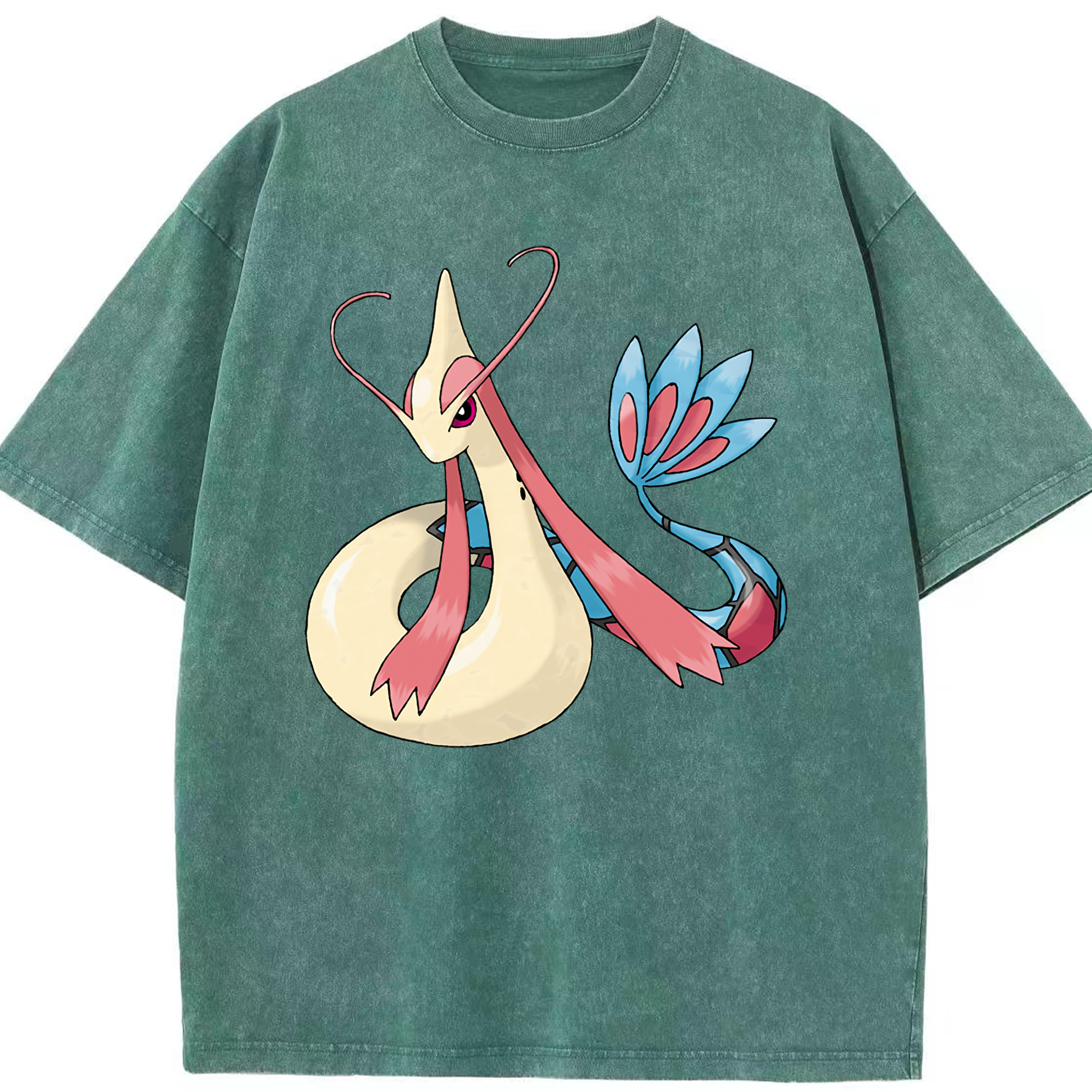（画像用） ポケットモンスター Pokémon 綿100% ヴィンテージ風 半袖Tシャツ（フロントプリント）